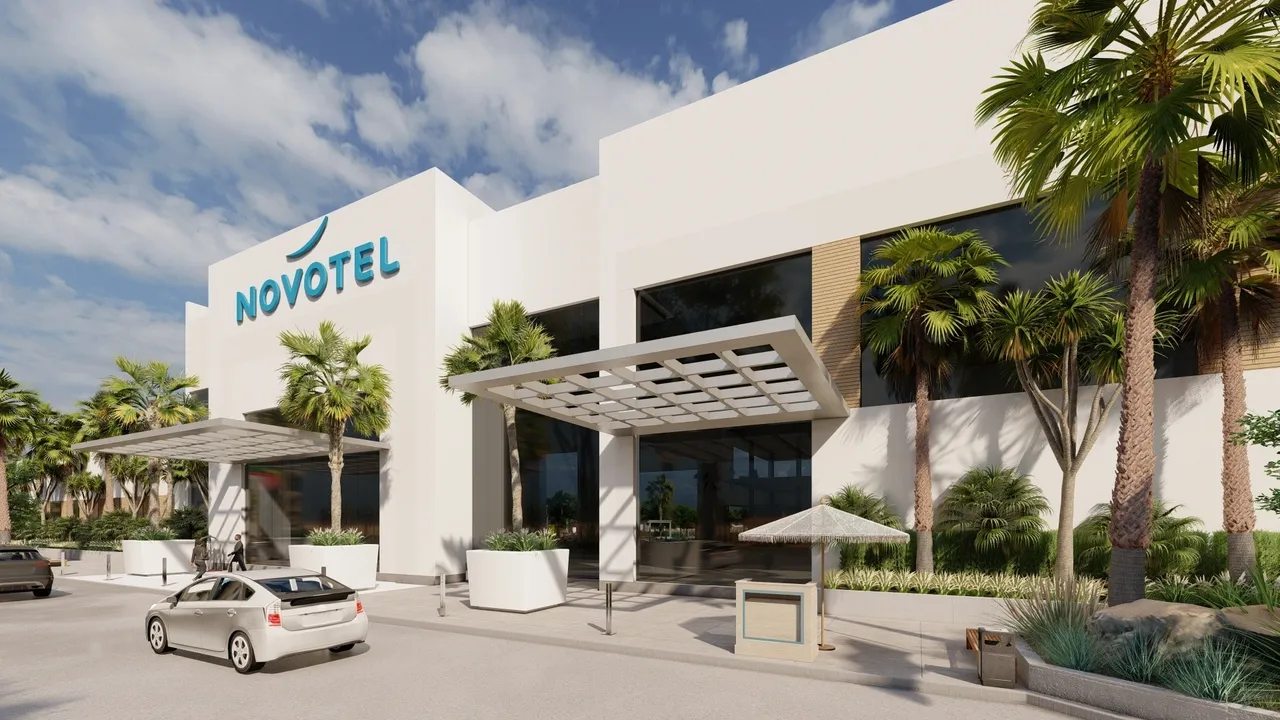 Novotel Hotel Landscape Design Mauritania