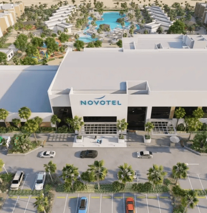 Novotel Hotel, Landscape Design, Mauritania