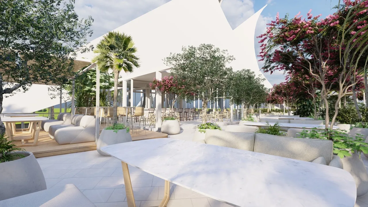 ONZE RESTAURANT LANDSCAPE DESIGN