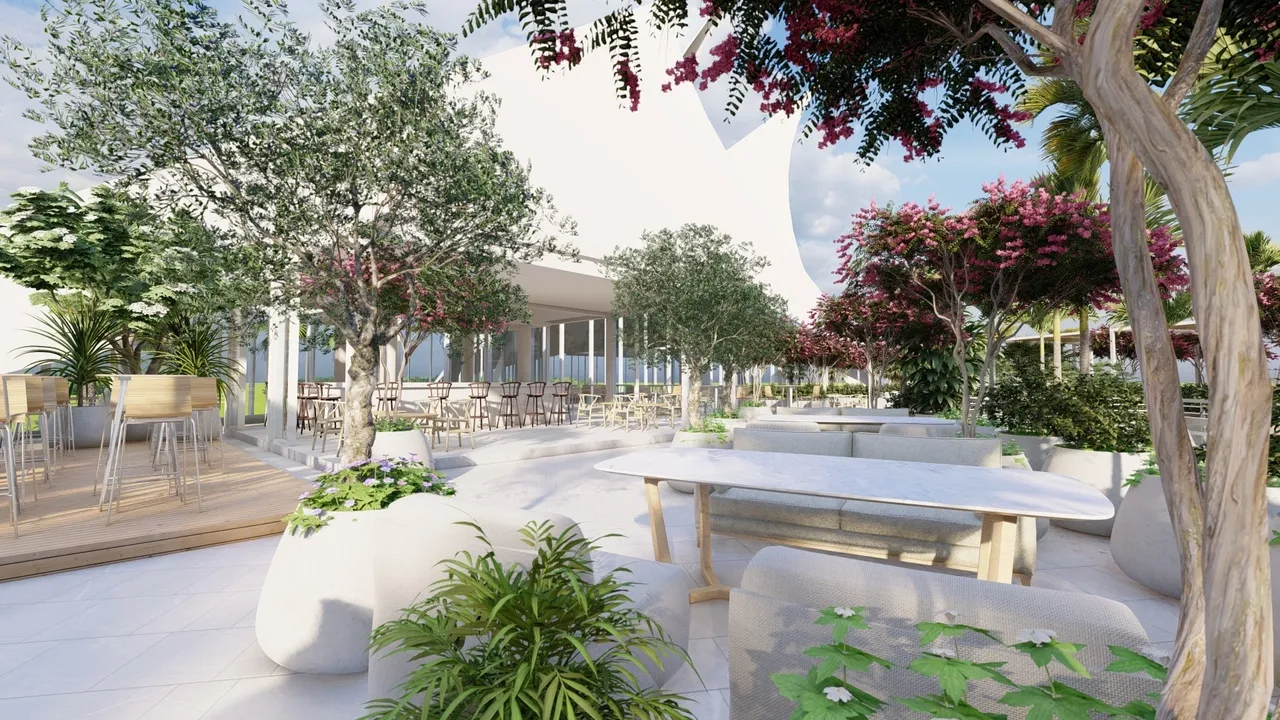 ONZE RESTAURANT LANDSCAPE DESIGN