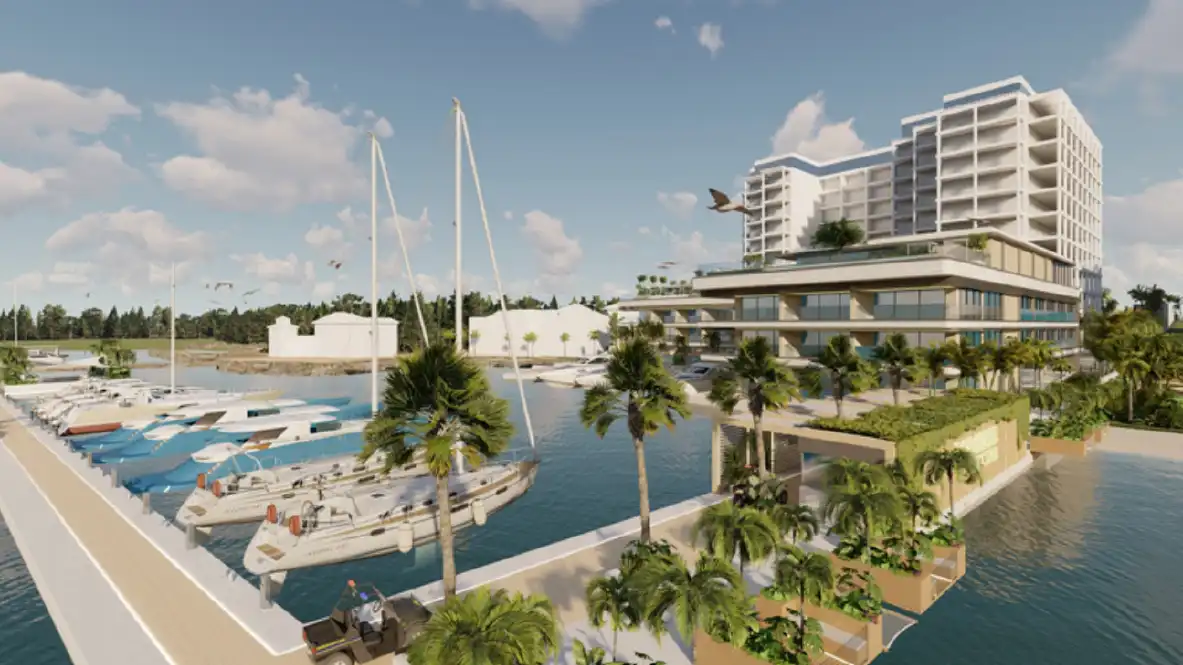 Paradise Yacht Club Hotel Landscape Design