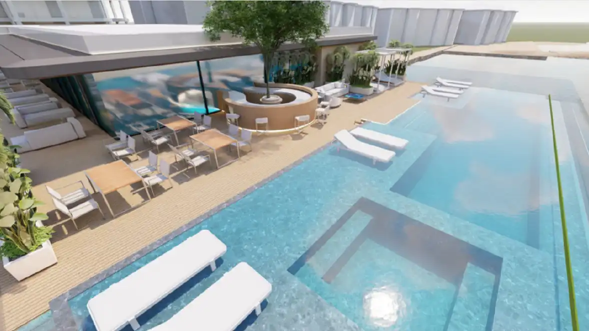 Paradise Yacht Club Hotel Landscape Design