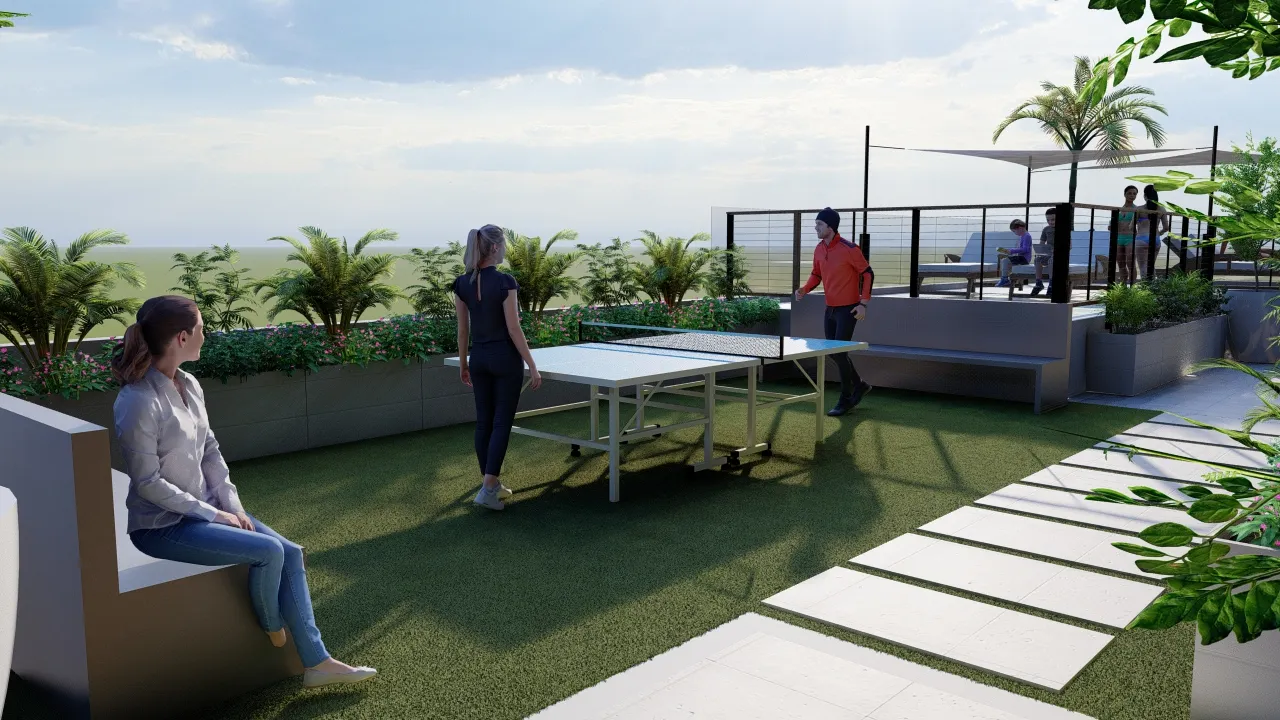 Residential Tower Landscape Design