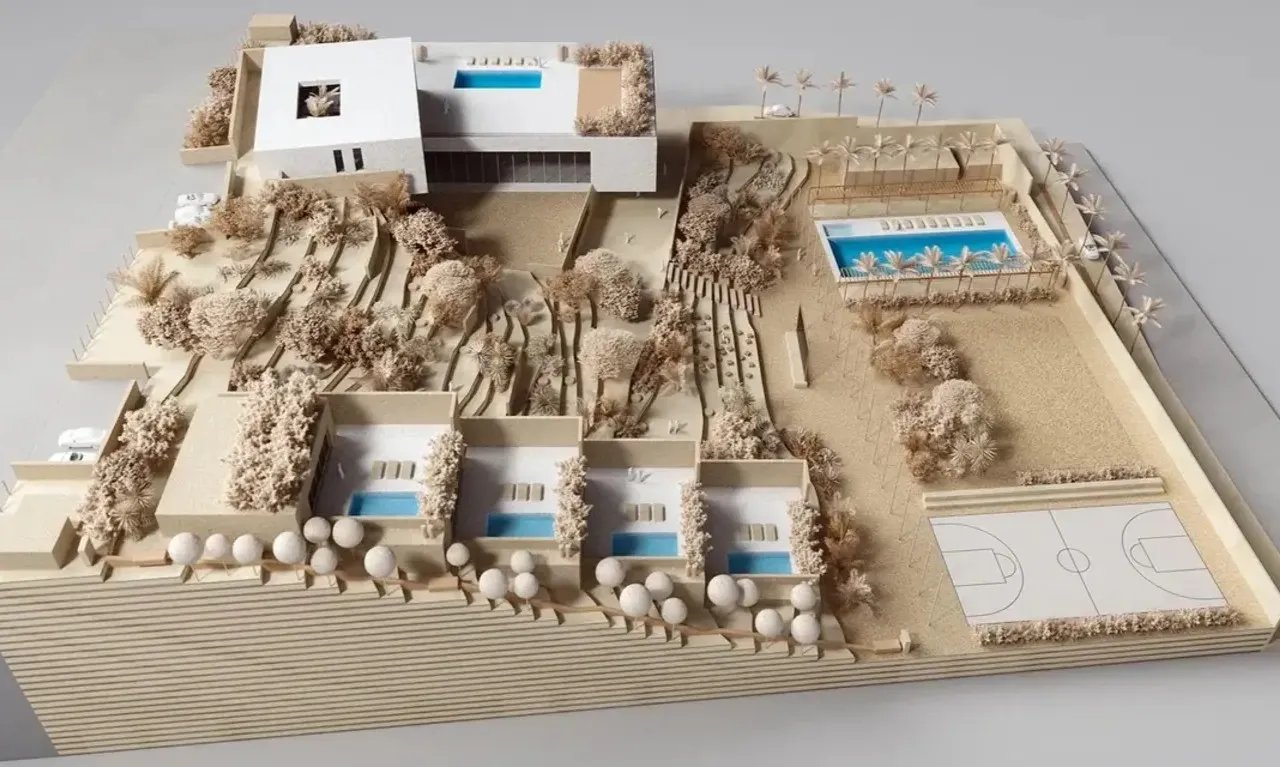 Wellness Center Landscape Design KSA