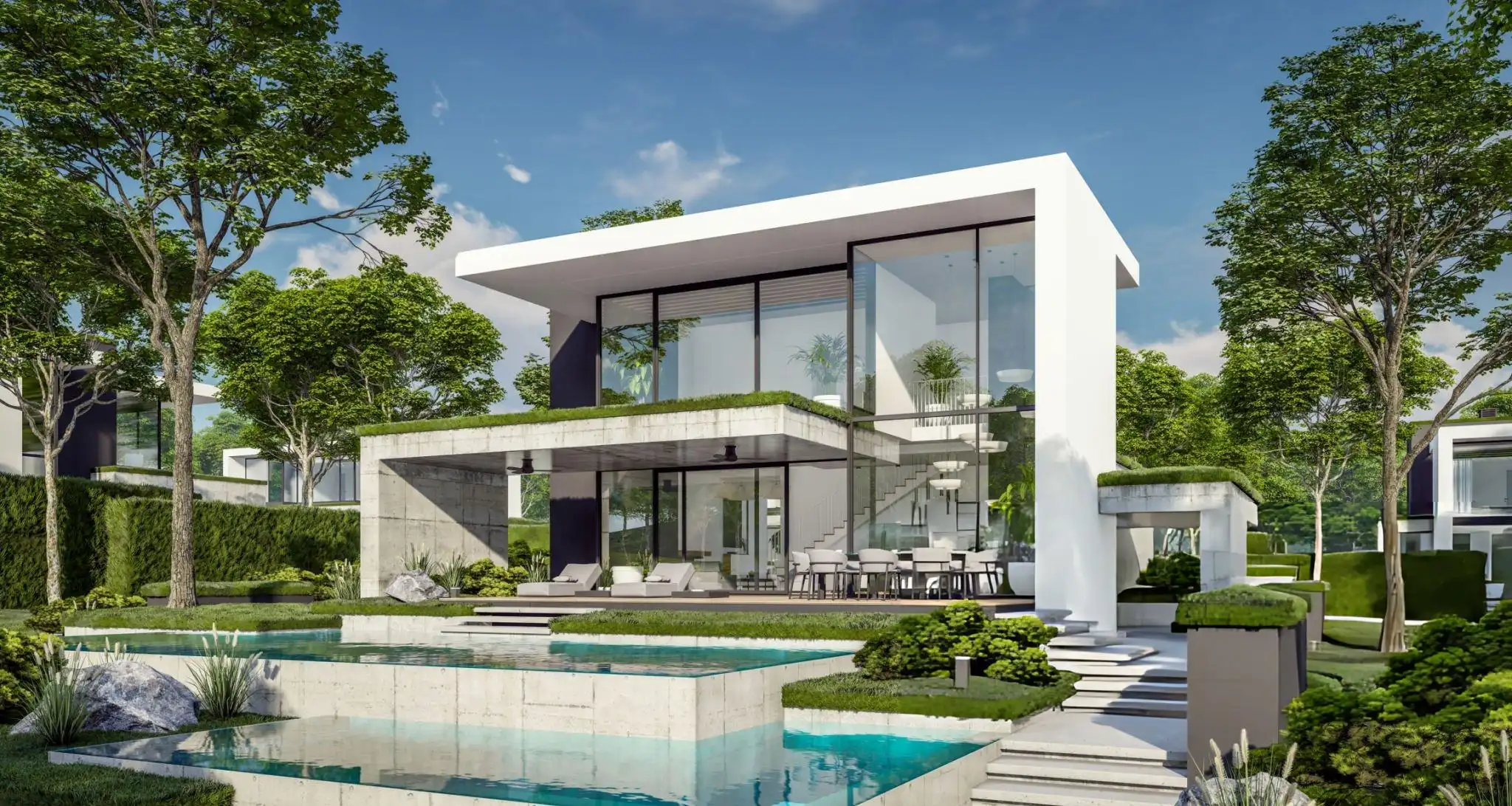 Modern & Minimalist Garden Design