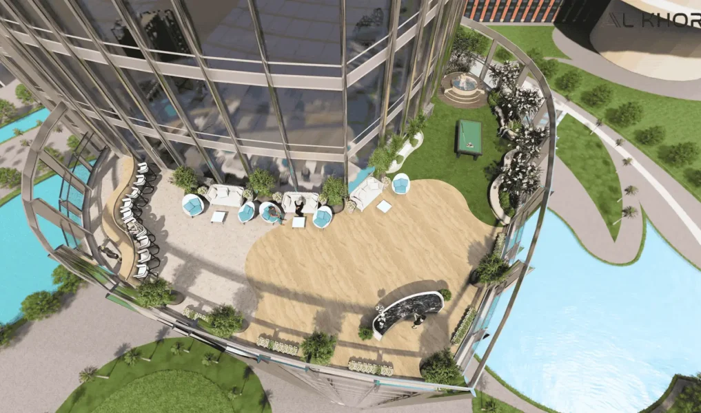 Burj Khalifa Balcony Landscape Design