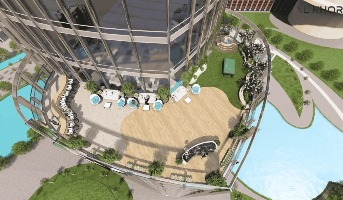 Burj Khalifa Balcony Landscape Design