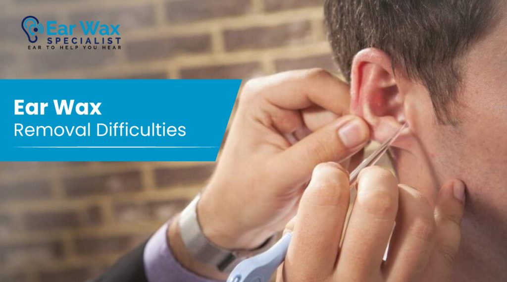 A healthcare professional examining a patient's ear with an otoscope, highlighting ear health and diagnostic procedures.