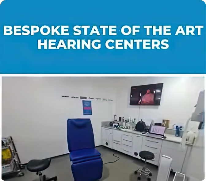 State of the art clinic with earwax removal service