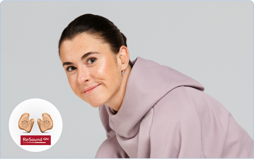 Range of advanced hearing aids with various styles and technology options.