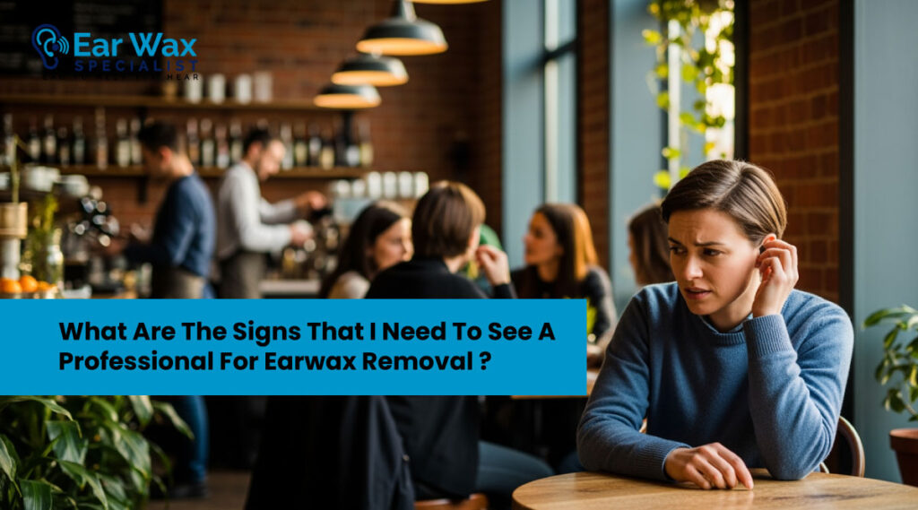 What Are The Signs That I Need To See A Professional For Earwax Removal ?