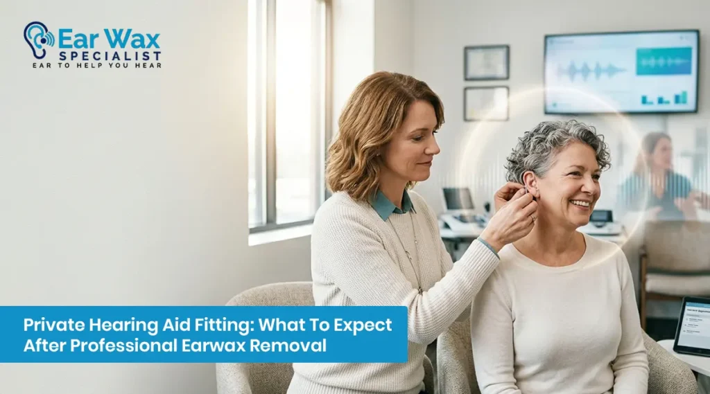 Private Hearing Aid Fitting: What To Expect After Professional Earwax Removal