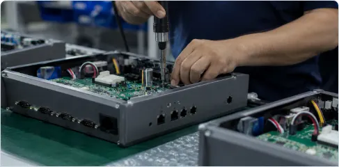 Box build & finished product  assembly