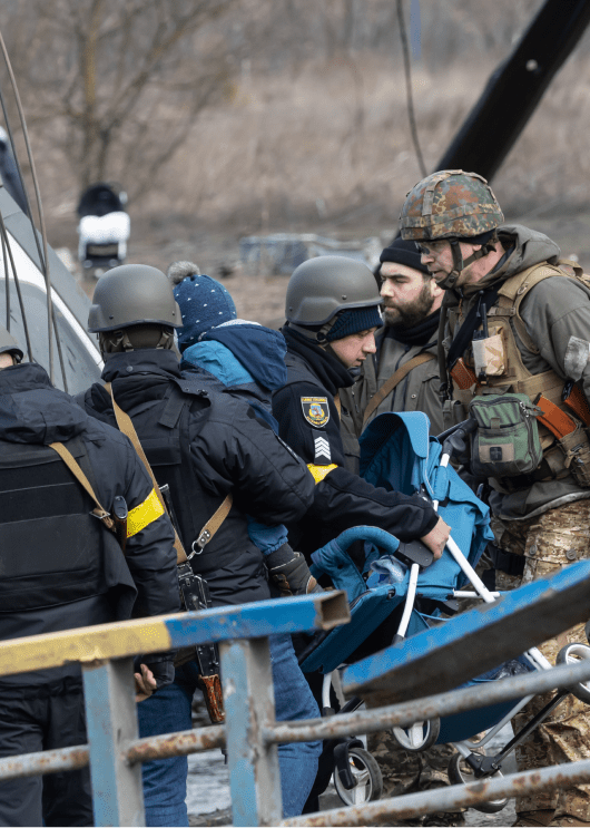 War refugees from Ukraine