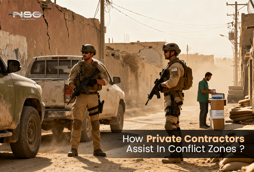 How Private Contractors Assist in Conflict Zones?